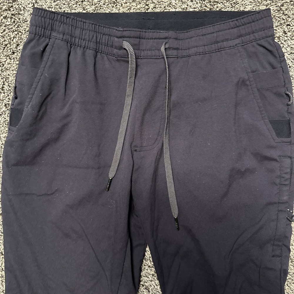 686 Everywhere Pant Slim Fit Mens 29x30‎ Black Drawstring Nylon Hiking Technical - Picture 2 of 10
